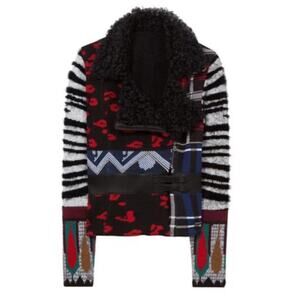 Desigual Multicolor Patterned Jacket Size S